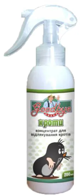 Спрей для відлякування кротів